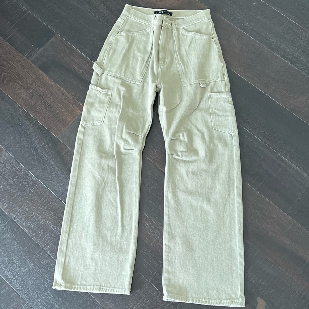 Lioness Light Green Cargo Pants